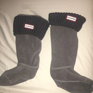 Hunter boot cuffs